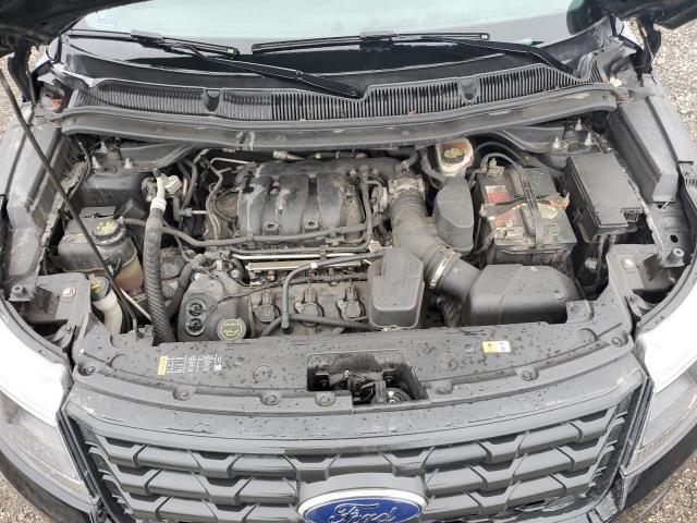 1FM5K8ARXGGC72743 - 2016 FORD EXPLORER POLICE INTERCEPTOR 黑色 照片 12