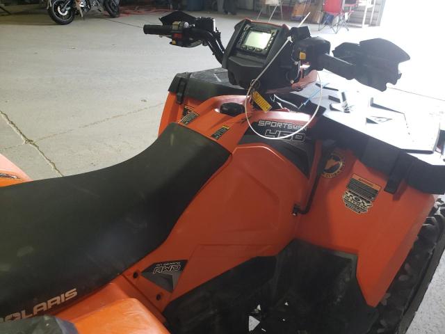 4XASEE508KA603668 - 2019 POLARIS SPORTSMAN 450 H.O. EPS ORANGE photo 5