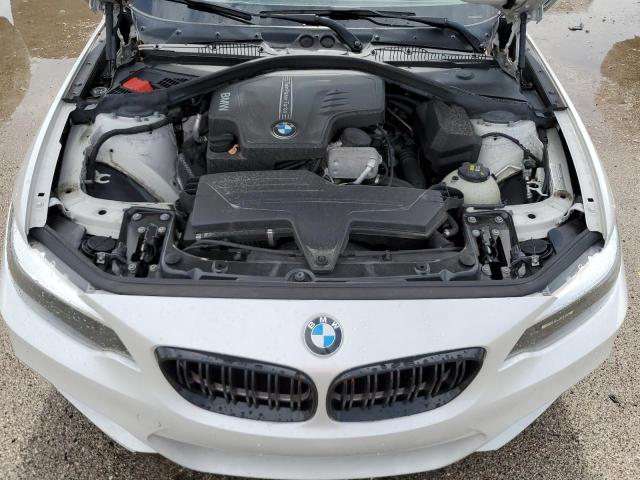 WBA1G9C56FVX96774 - 2015 BMW 228 XI SULEV WHITE photo 11