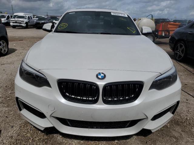 WBA1G9C56FVX96774 - 2015 BMW 228 XI SULEV WHITE photo 5