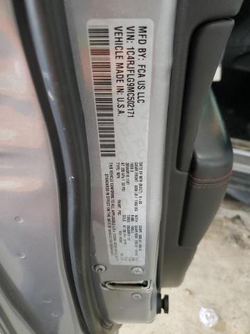 1C4RJFLG9MC502171 - 2021 JEEP GRAND CHER TRAILHAWK ვერცხლისფერი ფოტო 12