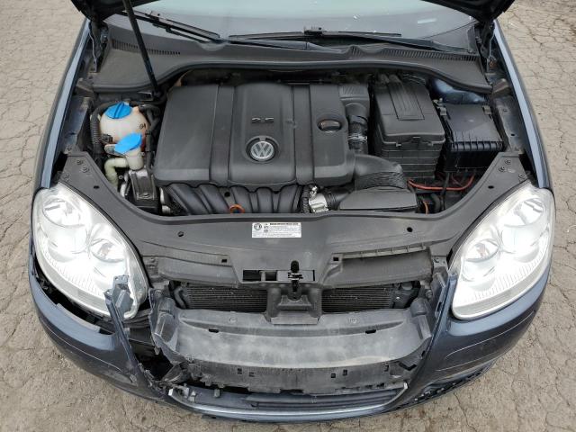 3VWRZ7AJ1AM044260 - 2010 VOLKSWAGEN JETTA SE BLUE photo 11