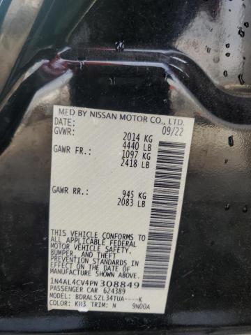 1N4AL4CV4PN308849 - 2023 NISSAN ALTIMA SR BLACK photo 13