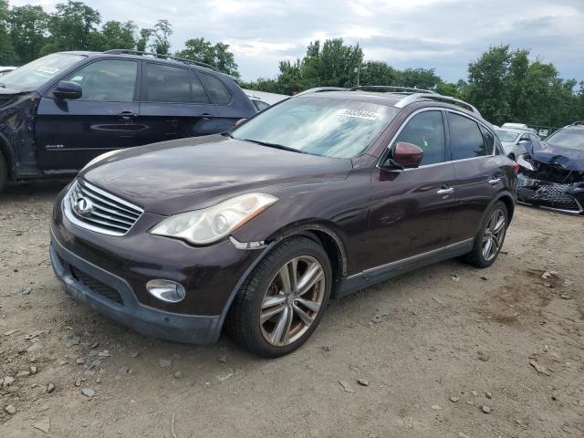 JN1AJ0HP6BM801467 - 2011 INFINITI EX35 BASE BURGUNDY photo 1