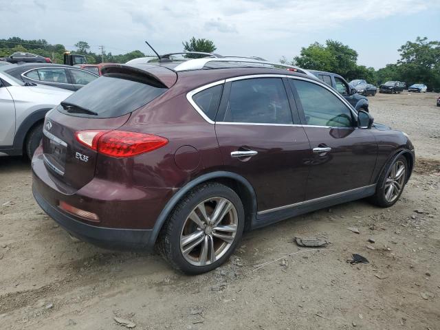 JN1AJ0HP6BM801467 - 2011 INFINITI EX35 BASE BURGUNDY photo 3