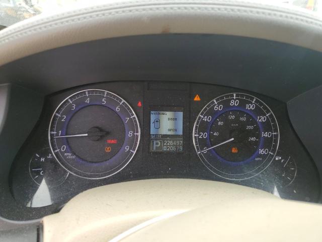 JN1AJ0HP6BM801467 - 2011 INFINITI EX35 BASE BURGUNDY photo 9