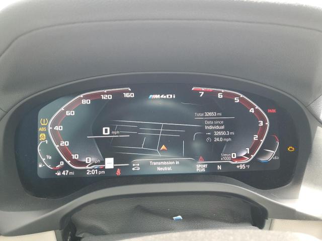 5UXTY9C07M9F31754 - 2021 BMW X3 XDRIVEM40I თეთრი ფოტო 9