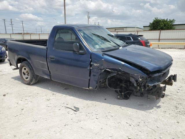 1FTRF17293NA29247 - 2003 FORD F150 BLUE photo 4