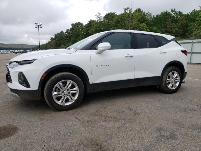 3GNKBCR48NS132280 - 2022 CHEVROLET BLAZER 2LT WHITE photo 1