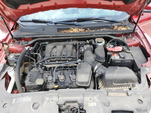 1FAHP2E84FG208834 - 2015 FORD TAURUS SEL RED photo 11