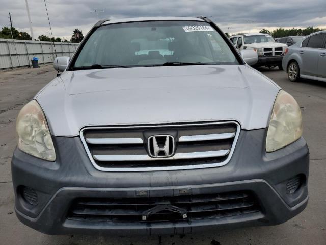 JHLRD78825C020760 - 2005 HONDA CR-V EX SILVER photo 5