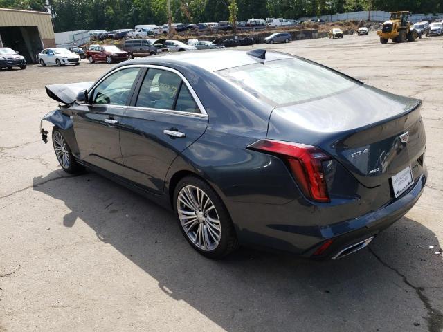 1G6DF5RK7L0116966 - 2020 CADILLAC CT4 PREMIUM LUXURY BLUE photo 2