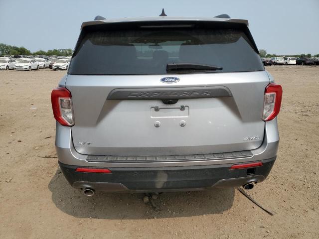 1FMSK8DH4NGA23440 - 2022 FORD EXPLORER XLT Plata foto 6