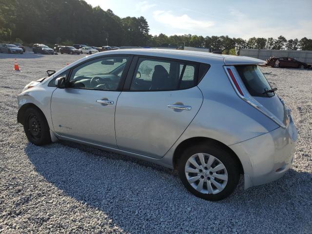 1N4AZ0CP8FC318111 - 2015 NISSAN LEAF S SILVER photo 2