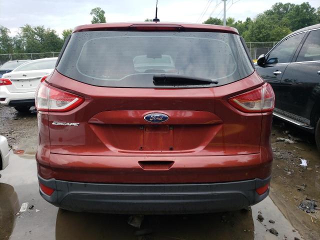 1FMCU0F70GUB20319 - 2016 FORD ESCAPE S ORANGE photo 6