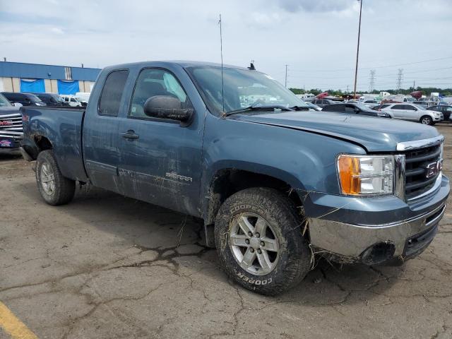 1GTR2VE3XBZ332334 - 2011 GMC SIERRA K1500 SLE BLUE photo 4