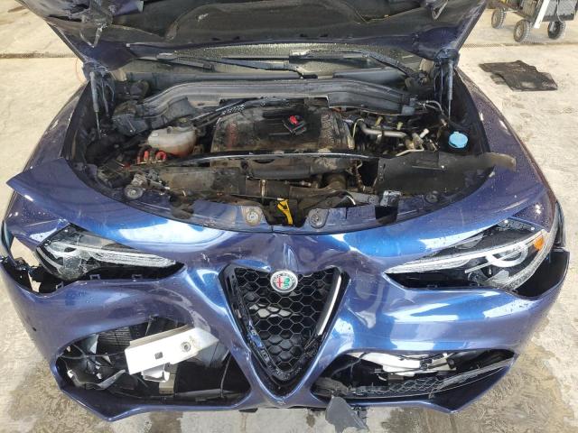 ZASFAKPN8J7B63399 - 2018 ALFA ROMEO STELVIO SPORT ლურჯი ფოტო 12