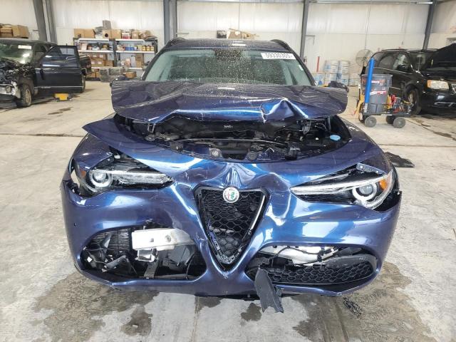 ZASFAKPN8J7B63399 - 2018 ALFA ROMEO STELVIO SPORT ლურჯი ფოტო 5