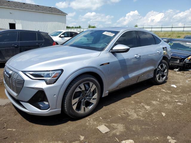 WA13AAGE4NB025989 - 2022 AUDI E-TRON SPORTBACK PRESTIGE SILVER photo 1