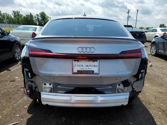 WA13AAGE4NB025989 - 2022 AUDI E-TRON SPORTBACK PRESTIGE SILVER photo 6