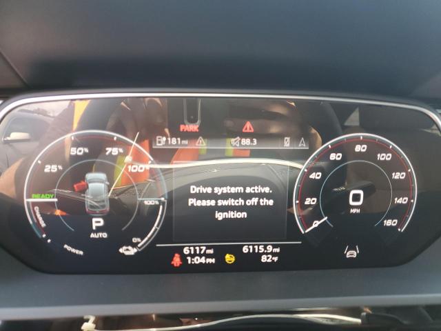 WA13AAGE4NB025989 - 2022 AUDI E-TRON SPORTBACK PRESTIGE SILVER photo 9