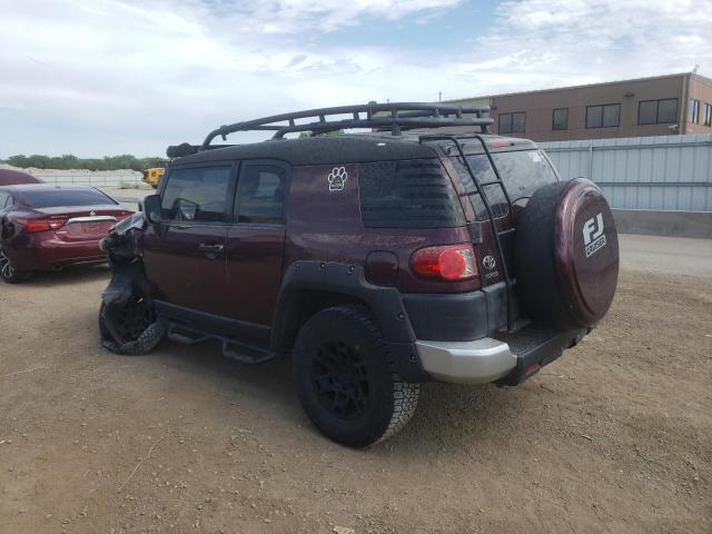 JTEBU11F270071616 - 2007 TOYOTA FJ CRUISER PURPLE photo 2