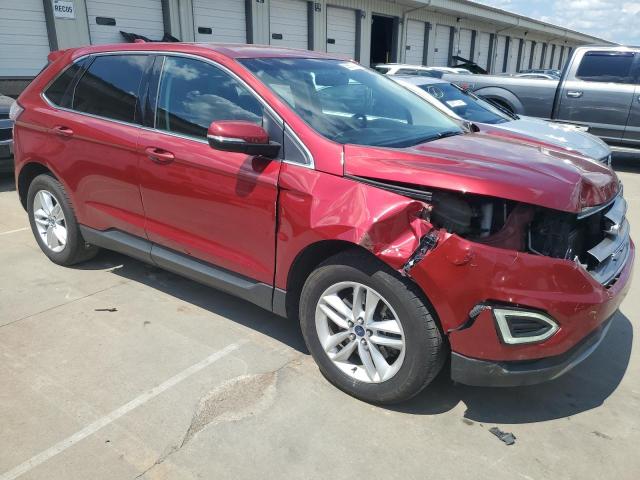 2FMTK4J85FBB95728 - 2015 FORD EDGE SEL RED photo 4