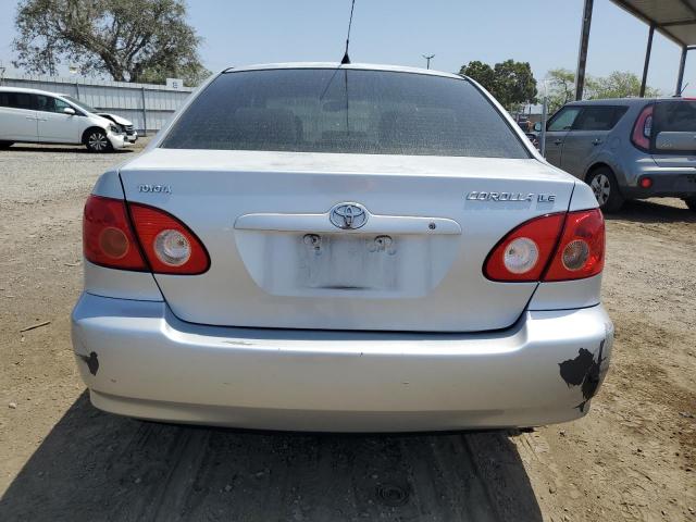 1NXBR30E47Z914553 - 2007 TOYOTA COROLLA CE SILVER photo 6