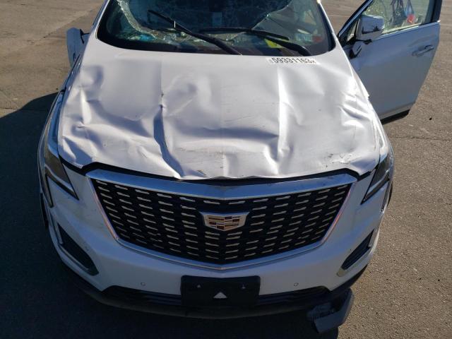 1GYKNBR40MZ156692 - 2021 CADILLAC XT5 LUXURY WHITE photo 12