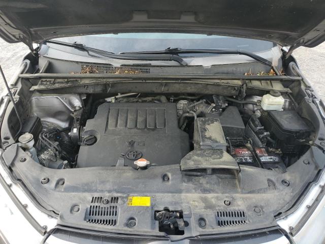 5TDJKRFH6GS501871 - 2016 TOYOTA HIGHLANDER XLE GRAY photo 12