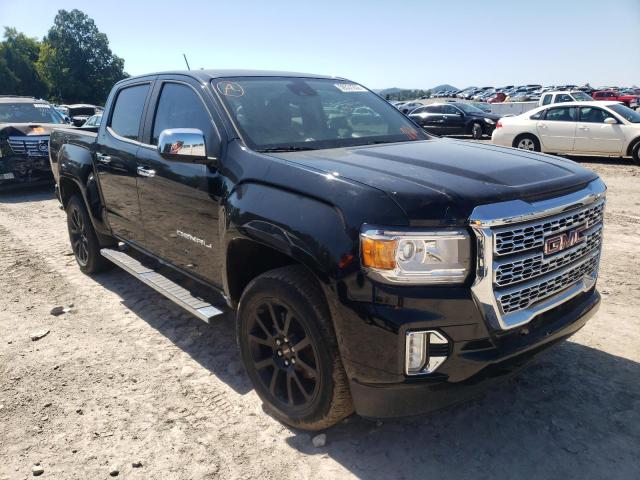 1GTG6EEN2M1102964 - 2021 GMC CANYON DENALI BLACK photo 1