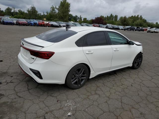 3KPF34AD0LE221751 - 2020 KIA FORTE GT LINE WHITE photo 3