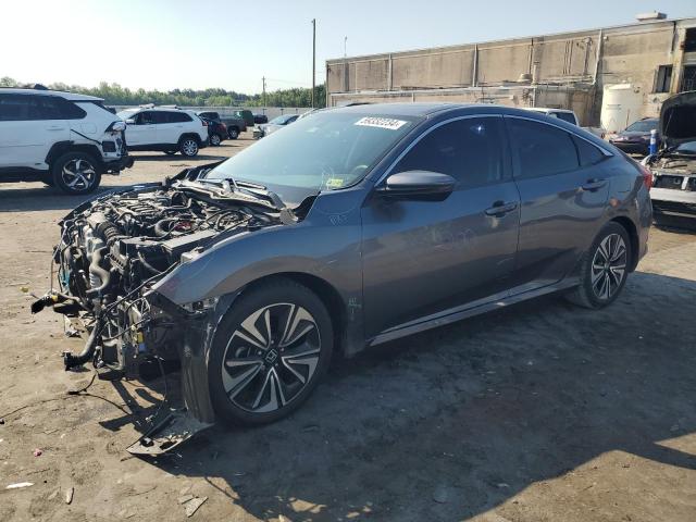 JHMFC1F31JX006230 - 2018 HONDA CIVIC EX GRAY photo 1