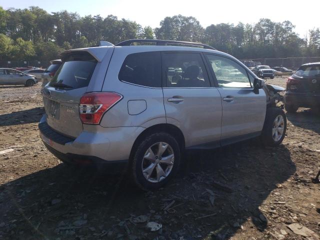 JF2SJAHCXGH467711 - 2016 SUBARU FORESTER 2.5I LIMITED SILVER photo 3