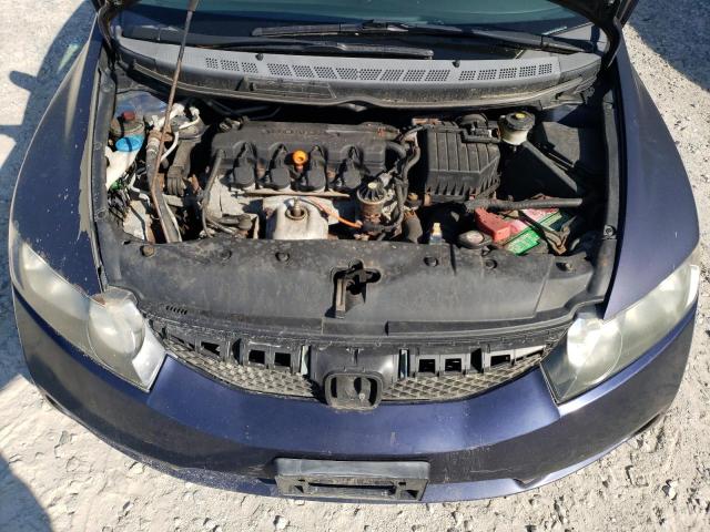 2HGFA1F97AH539684 - 2010 HONDA CIVIC EXL ლურჯი ფოტო 11