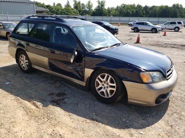 4S3BH675027650365 - 2002 SUBARU LEGACY OUTBACK AWP BLUE photo 4