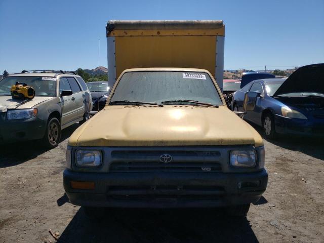 JT5VN94T7N0027053 - 1992 TOYOTA PICKUP CAB CHASSIS SUPER LONG WHEELBASE YELLOW photo 5