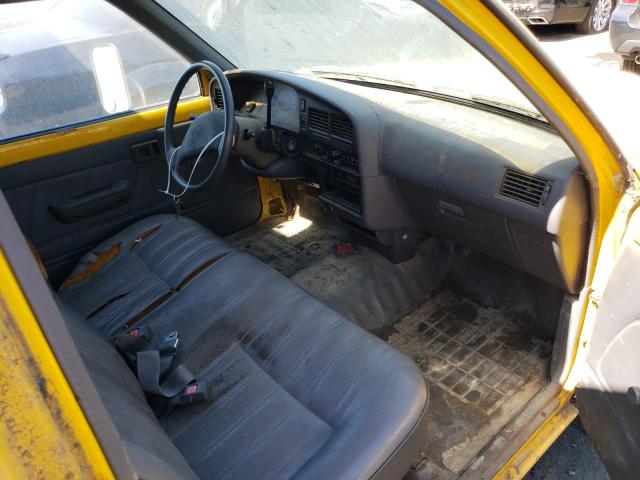 JT5VN94T7N0027053 - 1992 TOYOTA PICKUP CAB CHASSIS SUPER LONG WHEELBASE YELLOW photo 8