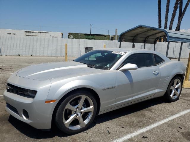 2G1FC1E30D9135302 - 2013 CHEVROLET CAMARO LT SILVER photo 1