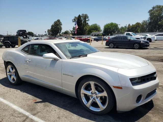 2G1FC1E30D9135302 - 2013 CHEVROLET CAMARO LT SILVER photo 4