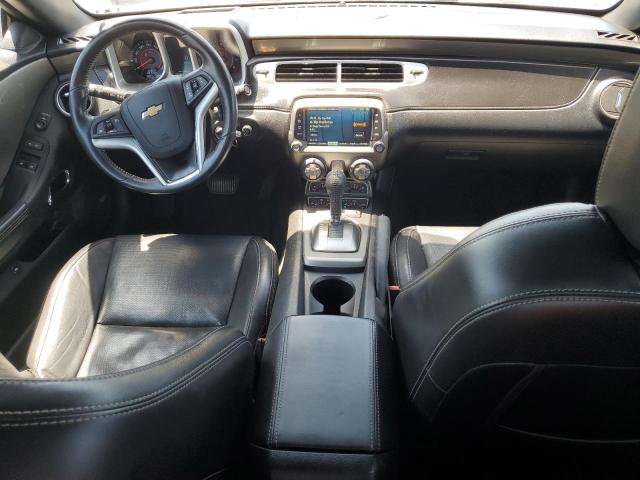 2G1FC1E30D9135302 - 2013 CHEVROLET CAMARO LT SILVER photo 8