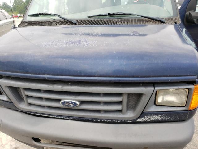 1FBNE31L26DB30658 - 2006 FORD ECONOLINE E350 SUPER DUTY WAGON BLUE photo 10