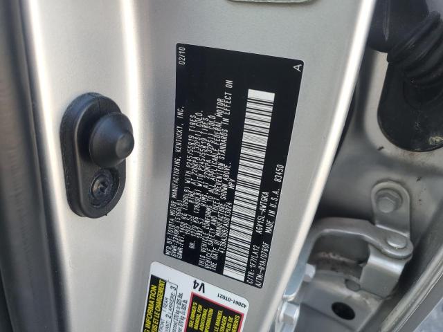 4T3BA3BB7AU013024 - 2010 TOYOTA VENZA 银色 照片 13