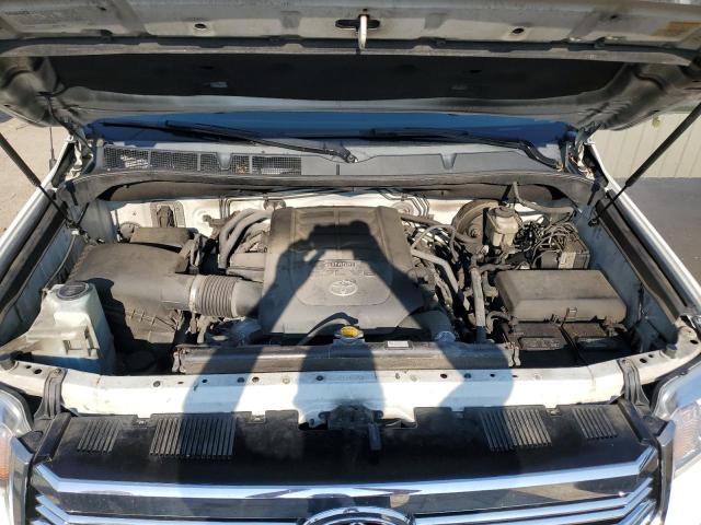 5TFUY5F16HX661705 - 2017 TOYOTA TUNDRA DOUBLE CAB SR/SR5 WHITE photo 11