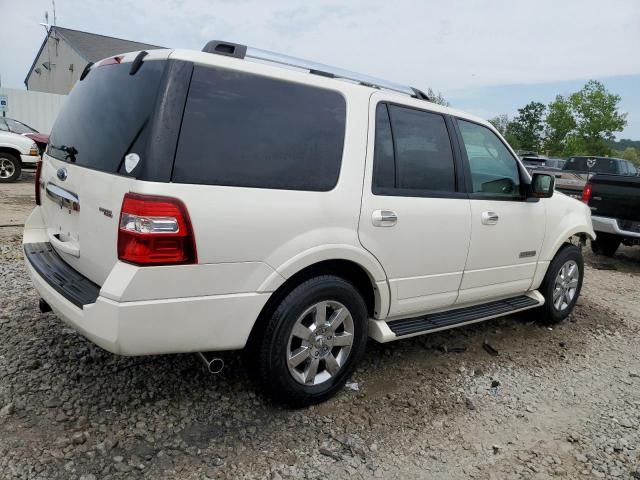 1FMFU19558LA59277 - 2008 FORD EXPEDITION LIMITED WHITE photo 3