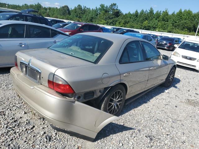 1LNHM87A74Y624983 - 2004 LINCOLN LS BEIGE photo 3