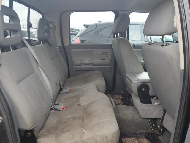 1D7HE48J06S541237 - 2006 DODGE DAKOTA QUAD SLT BLACK photo 10