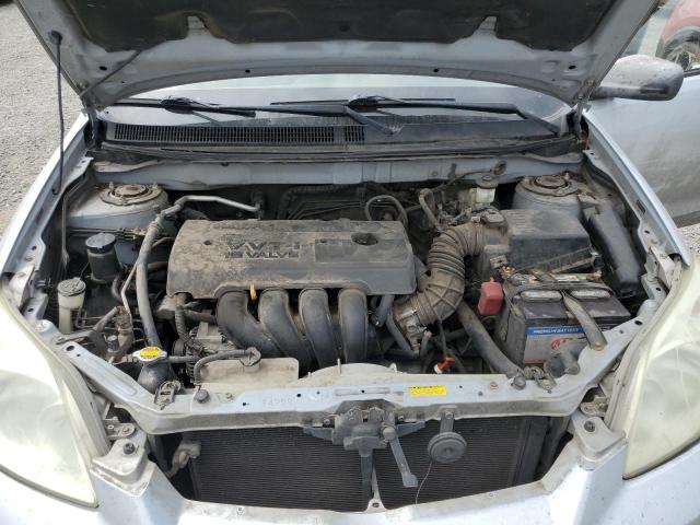 2T1KR30EX7C625467 - 2007 TOYOTA COROLLA MA XR SILVER photo 11