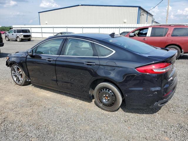 3FA6P0K99LR252485 - 2020 FORD FUSION TITANIUM BLACK photo 2