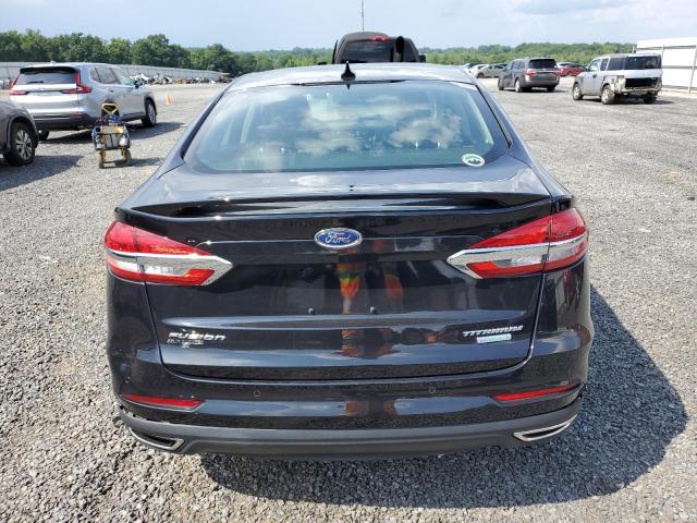 3FA6P0K99LR252485 - 2020 FORD FUSION TITANIUM BLACK photo 6